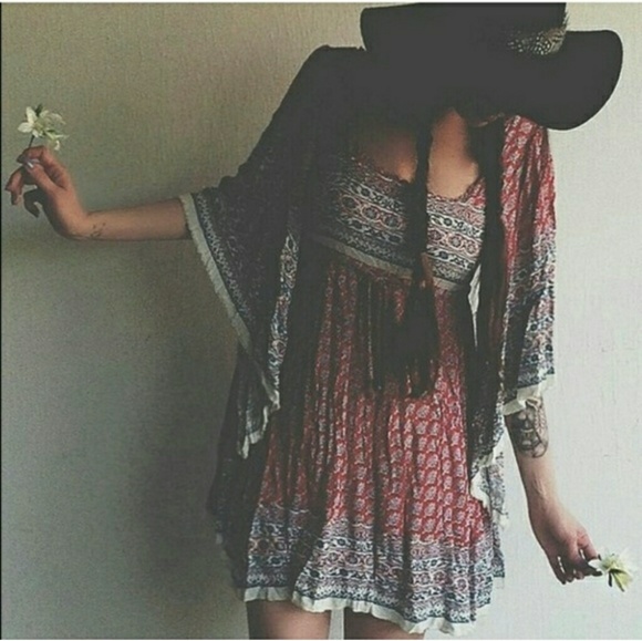 Free People Boho Dress - Picture 1 of 5